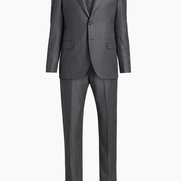 Armani Collezioni Grey Pinstripe Suit - Picture 16 of 16